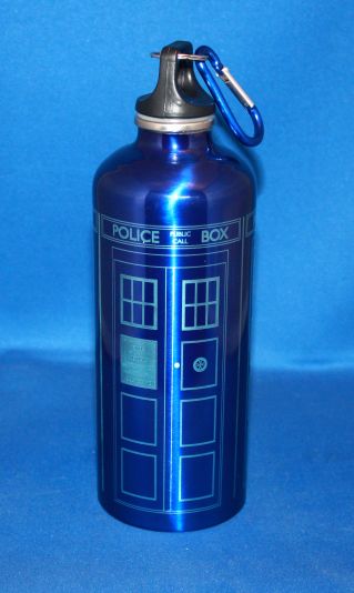 TARDIS water bottle